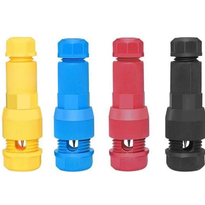 PowerMaster PM-25898 Su Geçirmez 1 Pin Konnektör Karışık Renk