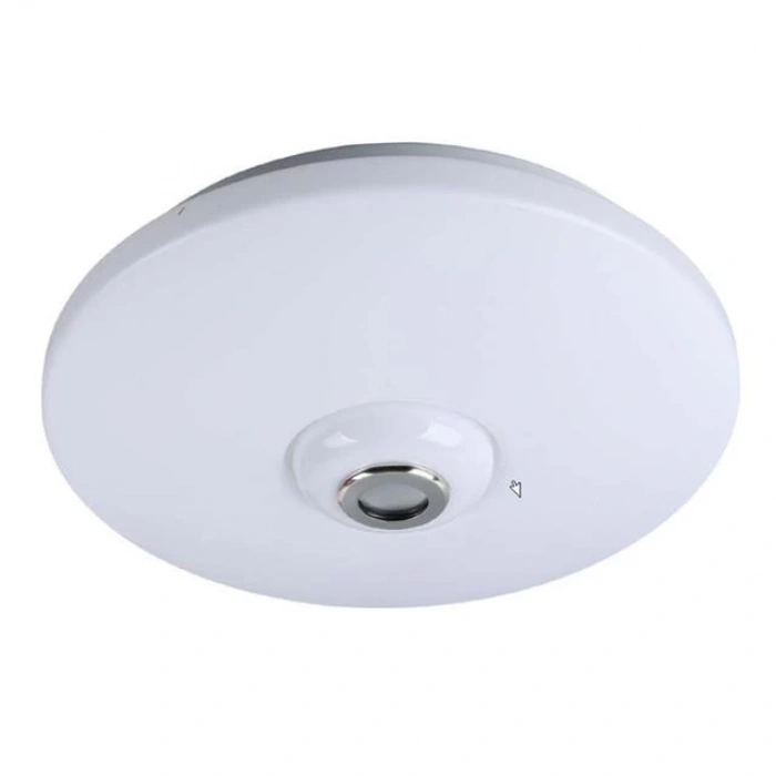 Powermaster PM-27331 Beyaz 34*9 Cm 24 Watt Bluetooth Hoparlörlü Tavan Aydınlatma (AL-BL301) Tornavida Hediyeli