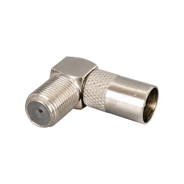 Powermaster PM-34398 F Konnektör Dişi - 60 Ohm Erkek L Tip Çevirici