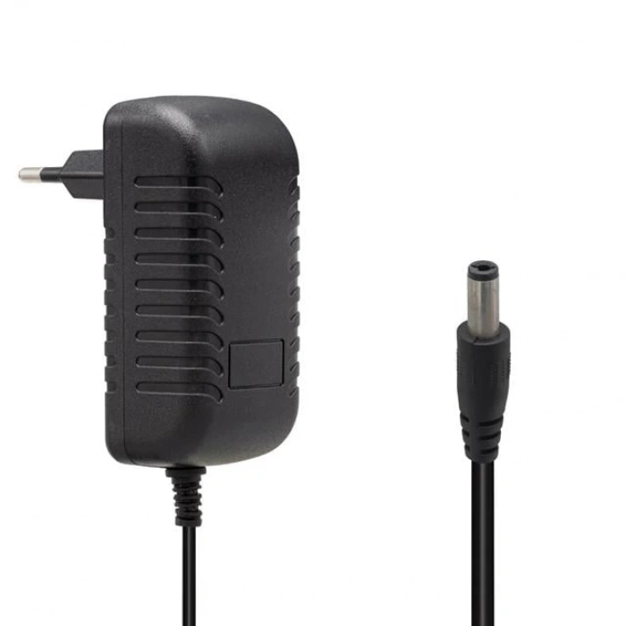 Powermaster PM-4531 12 Volt - 2 Amper 5.5*2.5 Mm Uçlu Plastik Kasa Priz Tipi Adaptör