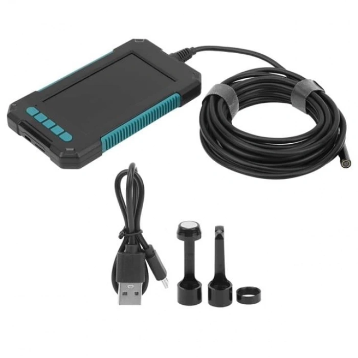 Powermaster P-40 Endüstriyel 10 Metre 8 MM Kablolu HD 1080P Endeskop Yılan Kamera