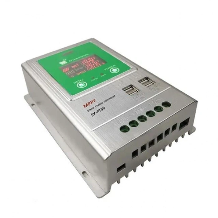 Powermaster PM-PT30A 12V/24V 30A MPPT 4 Usbli Dijital Otomatik Solar Şarj Regülatörü