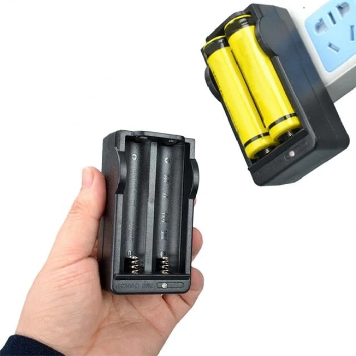 PowerMaster PMR-W013 4.2 Volt 650 mAh 18650 Pil Şarj Cihazı