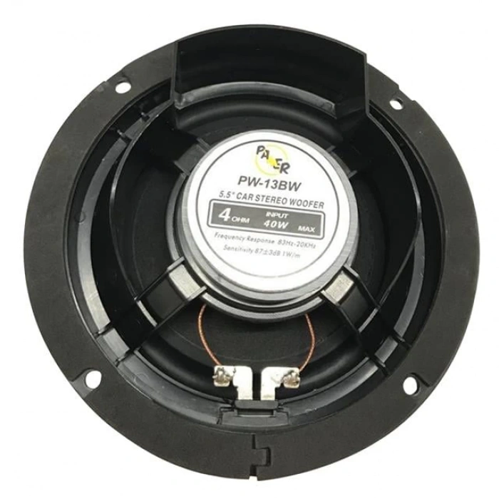 Powermaster PW-13BW 4 Ohm 40 Watt 13 Cm Tekli Hoparlör