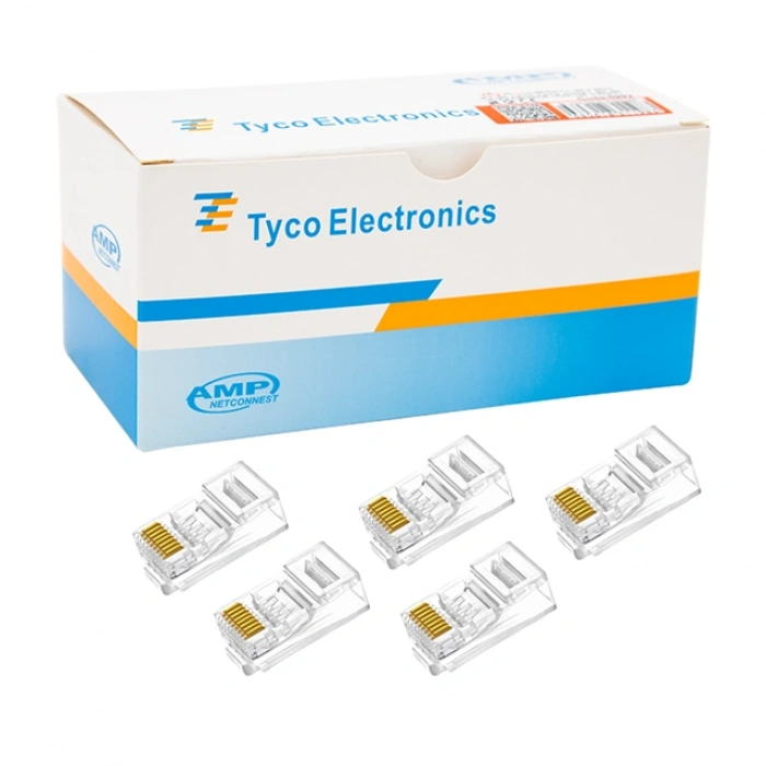 Powermaster RJ45 Cat5 -Cat6 Uç 8P8C Soket (100lü)