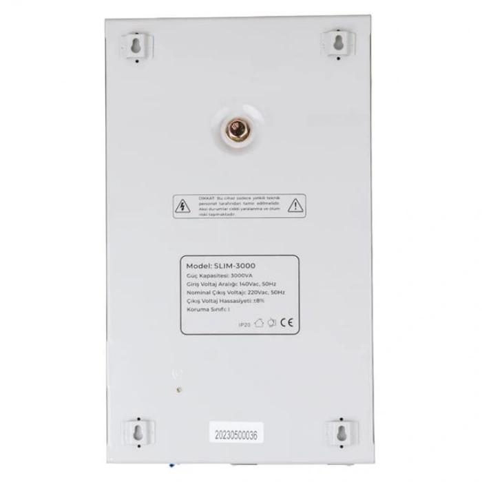 Powermaster SLIM-3000 Otomatik 3000 Watt Kombi Voltaj Regülatörü