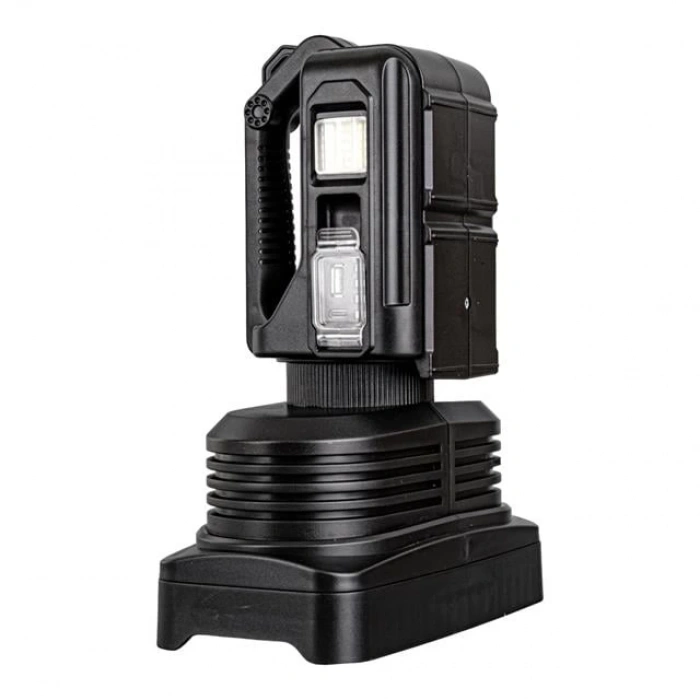 Powermaster W5123 Süper Parlak Battal Boy Pilli Şarjlı El Feneri