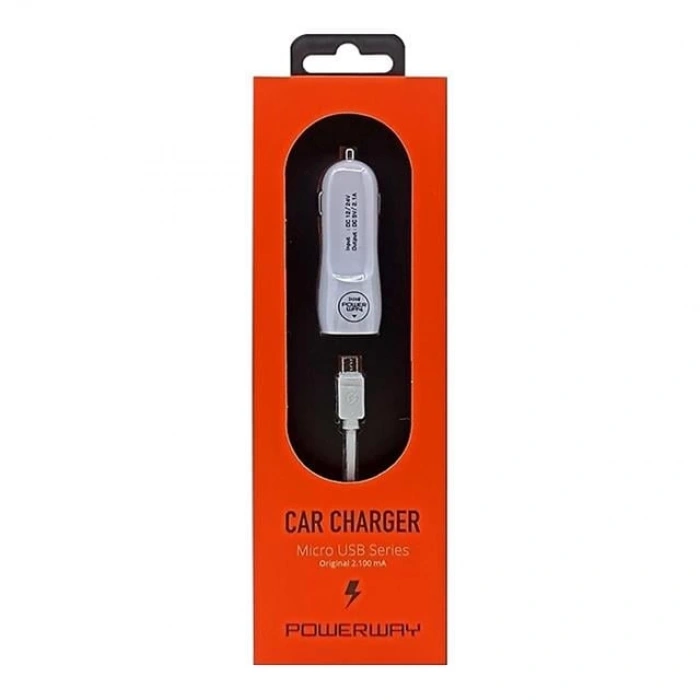 Powerway 3.1A Micro Usb Araç Çakmaklık Şarj Aleti X233