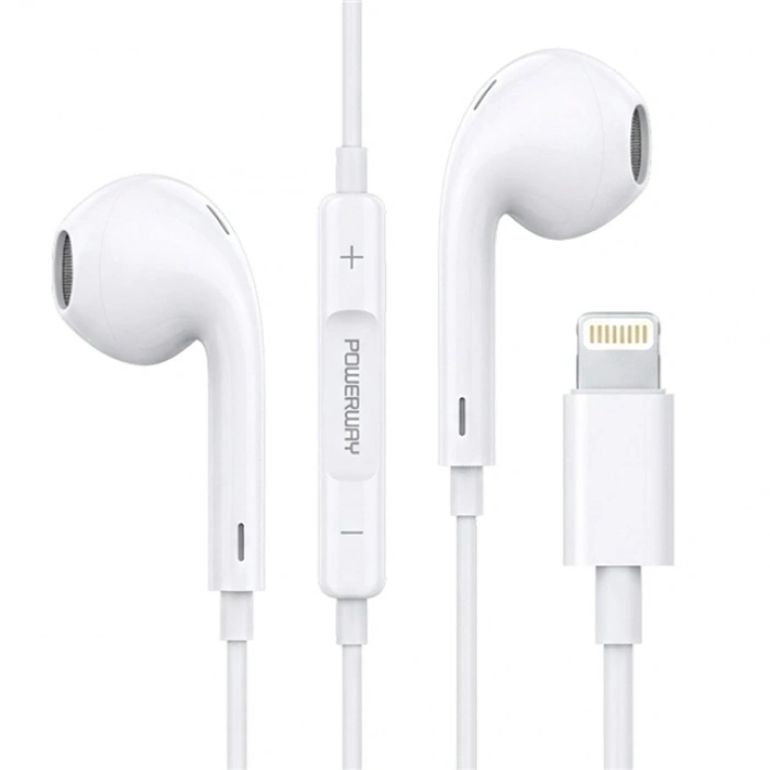 Powerway EarTON Iphone Lightning Konnektörlü Stereo Kulaklık