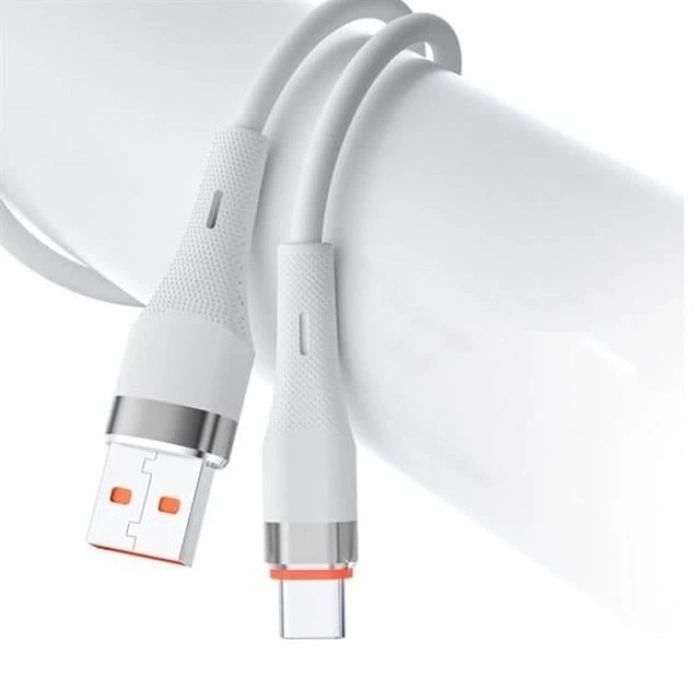 Powerway HC05 Örgülü 5 Amper USB TO Type- C 1 Metre Şarj Data Kablosu