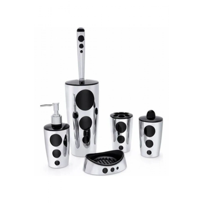 Punto 5 Parça Banyo Seti Krom Royaleks-f326