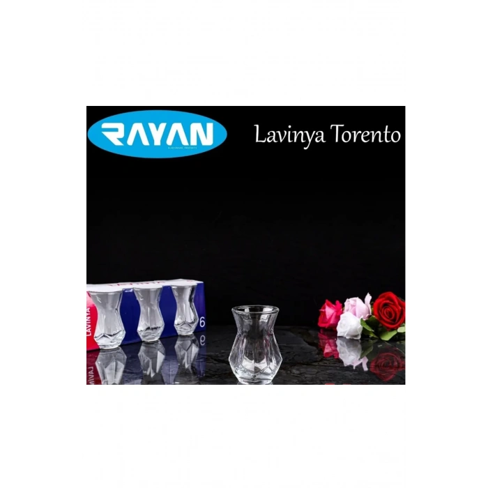 Rayan Lavinya Torento 6lı Çay Bardağı