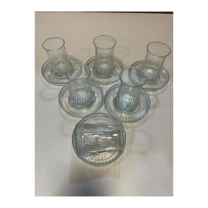 Rayan Müge 6lı Çay Tabağı