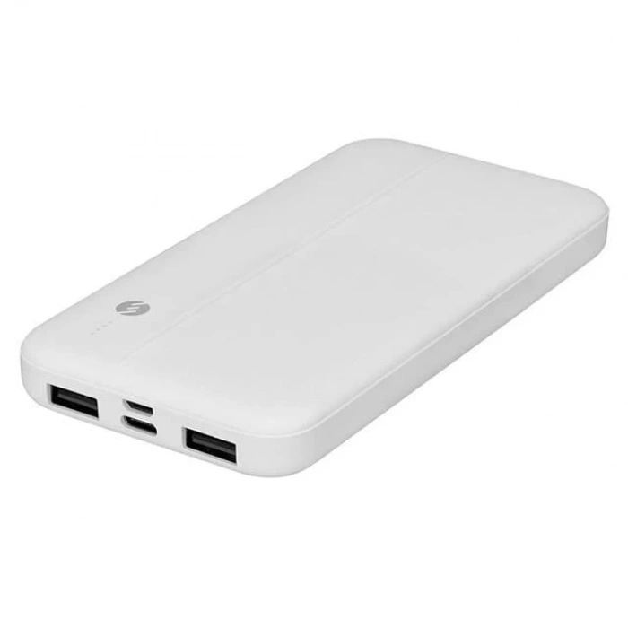 S-Link LP-G10N Beyaz Micro + Type C Girişli 10000 Mah Taşınabilir Şarj Cihazı Powerbank