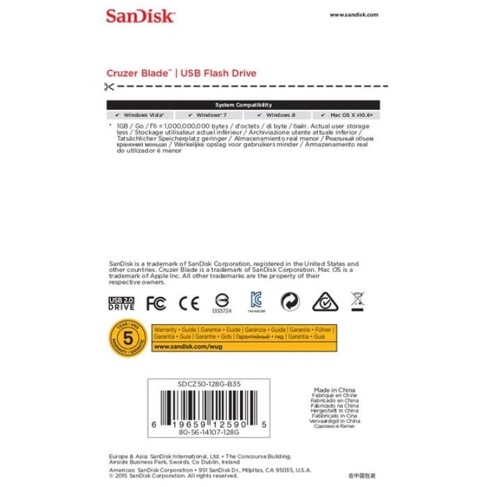 SanDisk Cruzer Blade 128GB