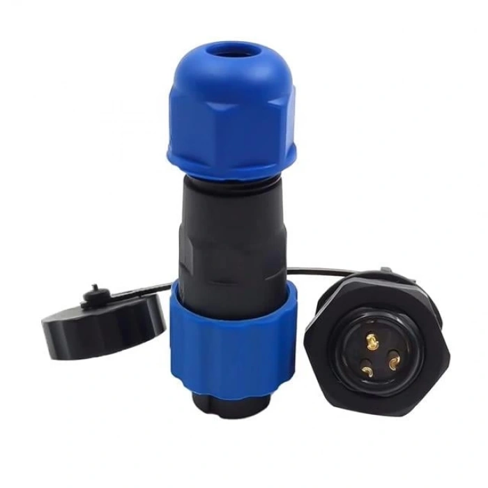 SD13 Tipi Su Geçirmez 3 Pin Konnektör