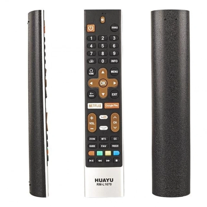 Skyworth RM-L1670 LCD LED TV kumandası - Netflix ve Google Play tuşlu