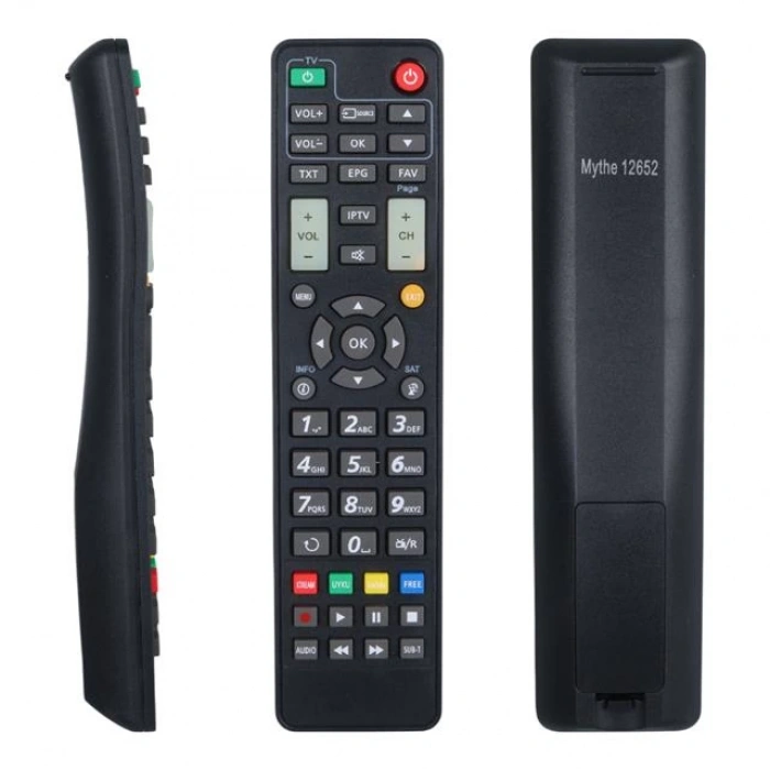 Sunplus Astra-Space IP Tv Tuşlu Uydu Kumandası