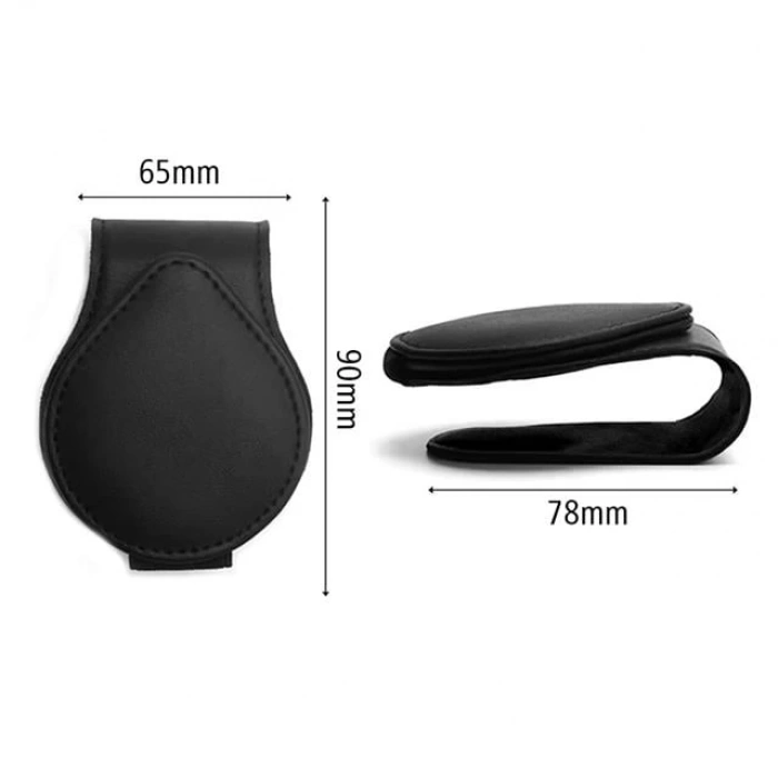 Sunup Araba Araç Gözlük Ruhsat Tutucu Mıknatıslı Askı Mandal Klips (Güneşliğe Takılır)