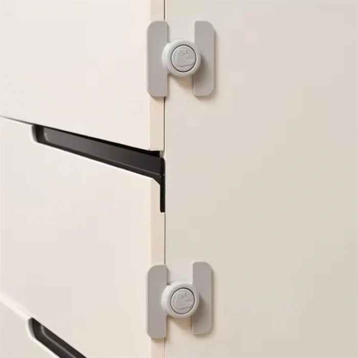 Sunup SN-28751 Düğmeli Tip Dolap ve Çekmece Çocuk Güvenlik Kilidi