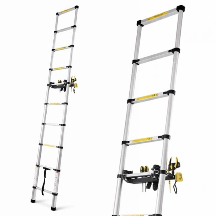 Sunup SN-29689 6.2 Metre Geri Çekilebilir Merdiven Karavan & Tekne Katlanır Alüminyum