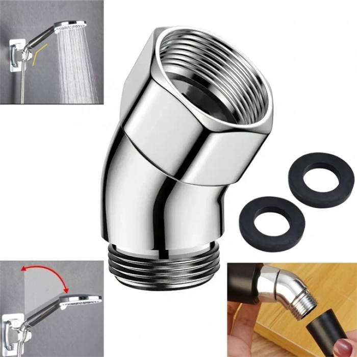 Sunup SN-29690 Açı Ayarlı Duş Başlığı Bağlantı Dirseği