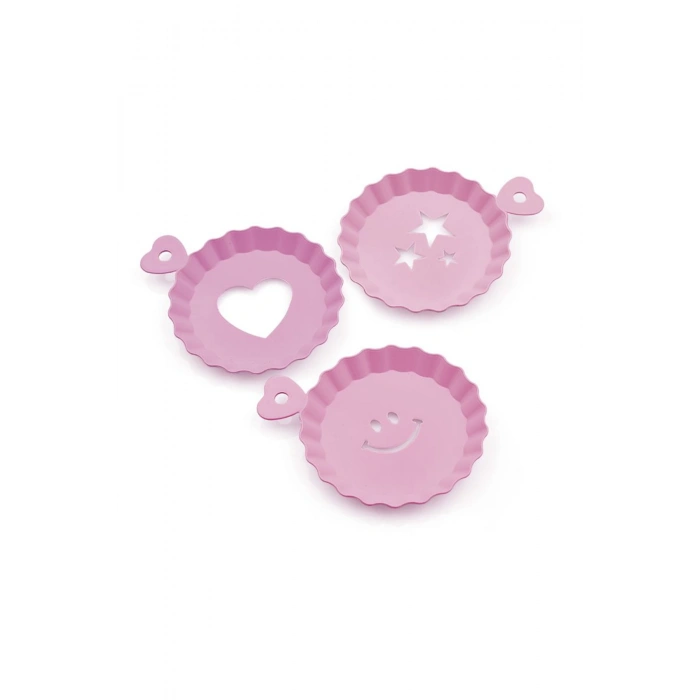 Tatlı Ve Kahve Süsleme Şablonu 3 Lü 10 Cm