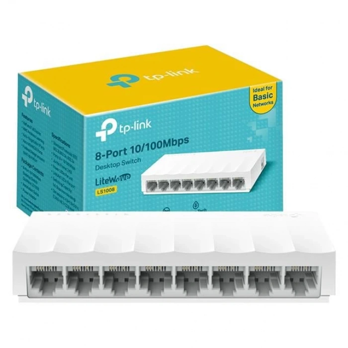 TP-Link LS-1008 8 Port 10 - 100 Mbps Ethernet Switch