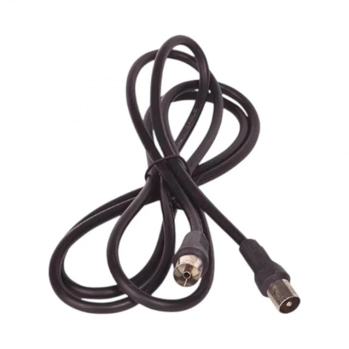 TV Video Ara Kablo Standart (60 Ohm Erkek - Dişi Kablo)