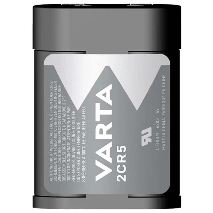 Varta 2CR5 Lityum 6 Volt Fotoğraf Makinesi Pili