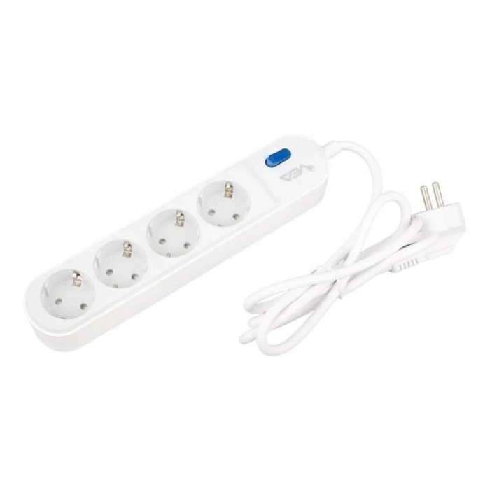 Vea VE-VEGA104 A Class 4lü Anahtarlı 1.5 Metre Akım Korumalı Priz