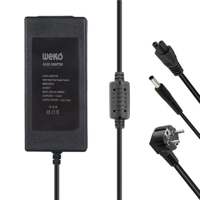 Weko  9 Volt - 5 Amper Yazar Kasa/ Pos Makinesi Masaüstü Adaptör 4.0*1.7 Mm Uçlu