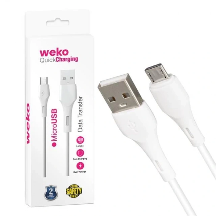 Weko WK-22017 USB To Micro USB Telefon Şarj Kablosu