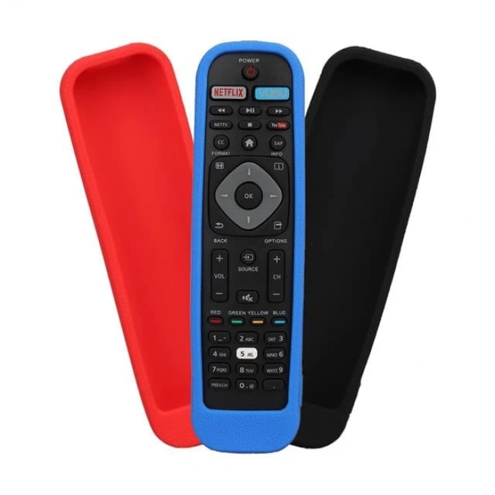 Weko WK-24742 Silikon Kumanda Koruma Kılıfı Phılıps One+ Marka İçin Uydundur