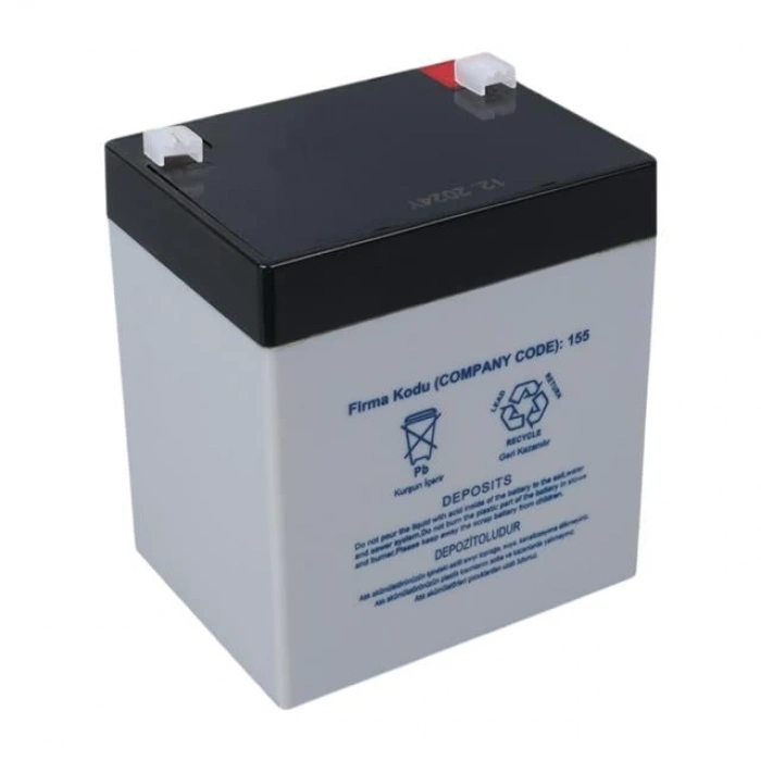 Yokohama YH-125.0 12 Volt - 5 Amper Akü (90x70x101 mm)