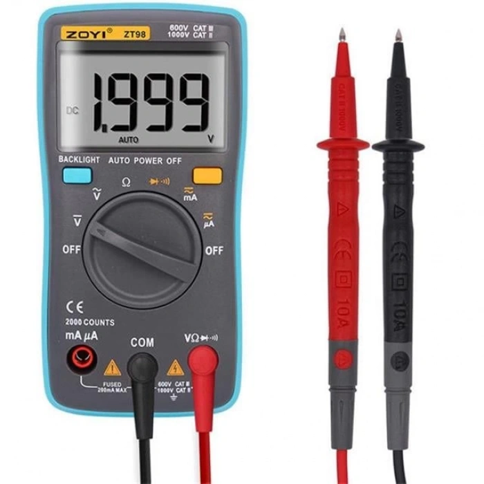 Zoyi ZT-98 Multimetre Ölçü Aleti