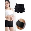 2 Adet Kadın Dikişsiz Görünmez İz Yapmaz Mini Şort Boxer Siyah