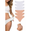 6 Adet Kadın Dikişsiz Lazer Kesim Esnek İz Yapmayan Külot S3