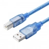 Fully G-534D Şeffaf Mavi Usb 2.0 Yazıcı Kablosu