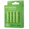 GP Recyko 1300mAh NI-MH R6 Şarjlı AA 4lü Kalem Pil