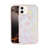 HarmonyAura Apple iPhone 11 Lumi Desenli Kapak - Pembe