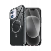 HarmonyAura Apple iPhone 12 Live Diamond Magsafe Kapak - Siyah