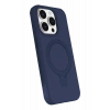 HarmonyAura Apple iPhone 15 Pro Max Regal Magsafe Standlı Kapak - Lacivert