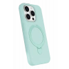HarmonyAura Apple iPhone 15 Pro Max Regal Magsafe Standlı Kapak - Su Yeşili