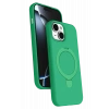 HarmonyAura Apple iPhone 15 Regal Magsafe Standlı Kapak - Yeşil