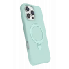 HarmonyAura Apple iPhone 16 Pro Max Regal Magsafe Standlı Kapak - Su Yeşili