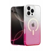 HarmonyAura Apple iPhone 16 Pro Pummel Shiny Magsafe Kapak - Pembe