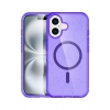 HarmonyAura Apple iPhone 16 Star Magsafe Kapak - Mor