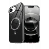 HarmonyAura Apple iPhone 16E Live Diamond Magsafe Kapak - Siyah