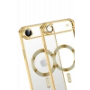 HarmonyAura Apple iPhone 17 Air Kross Magneticsafe Kapak - Gold
